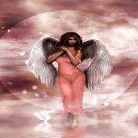 ANGEL OF PINK MOON