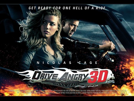 Drive Angry 3D - drive angry 3d, nicolas cage, milton, piper, amber heard