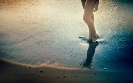 On the beach - entertainment, nice, ocean, beach, people, photography, model