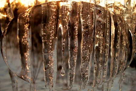 Icicles - snow, ice, winter, icicles