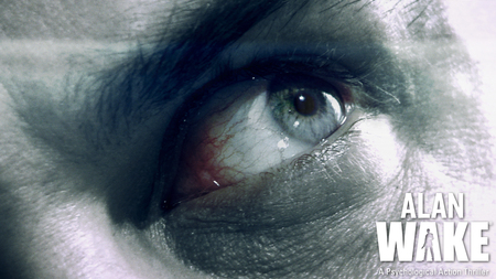 crazy eye - alan wake, eyes, scared, crazy, video games