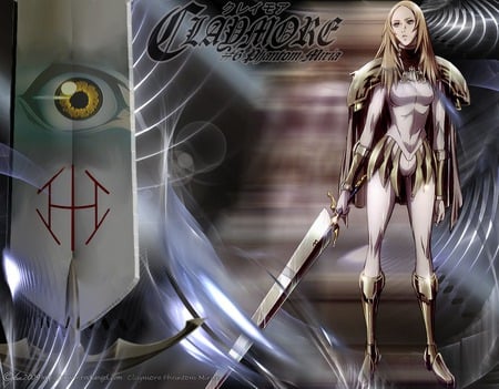 Theresa - girls, anime, claymore, silver, demons, theresa