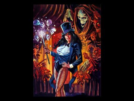 Zatanna - comic, fantasy, art, zatanna