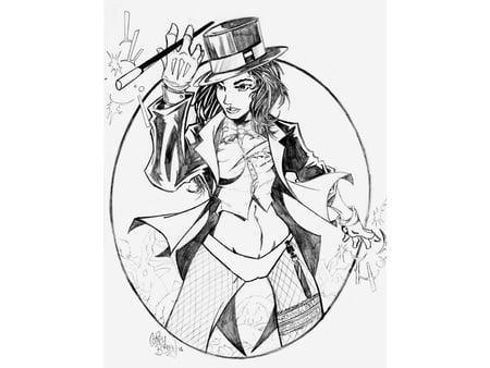 Zatanna - fantasy, comic, zatanna, art