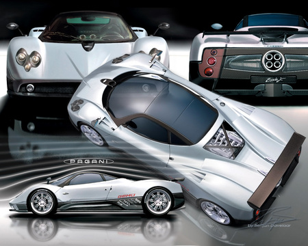 pagani  Zonda - fast, car, cool, zonda, pagani