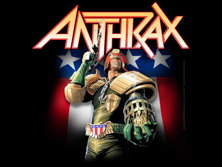 Anthrax - Judge Dredd - metal, heavy, anthrax, band, music, dredd, judge, logo