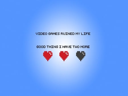 a gamers life - heart, videogame, nintendo, gamer, life, video game