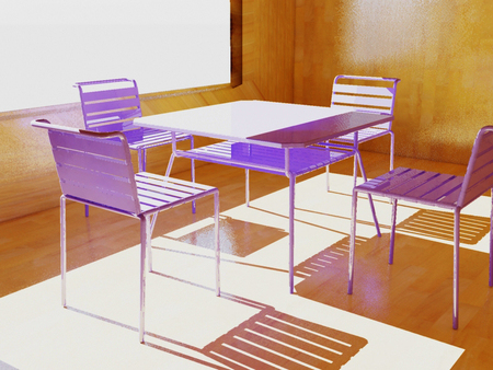 interior - chairs, 3ds max modeling and lighting, ashish, work