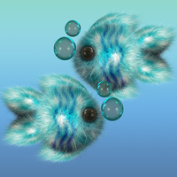 Fluffy fishes
