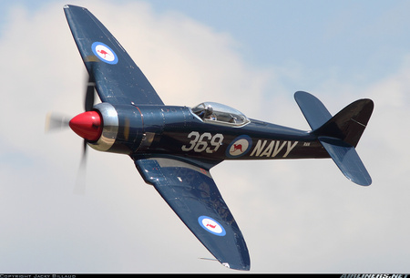 HAWKER SEA FURY - t, x, d, r