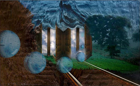 outdoor - railway, zynah, imagination, outdoor