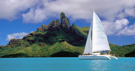 holidays in bora - nature, mountain, beach, boat