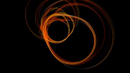 Circles - black, circles, yellow, apophysis