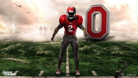 Ohio State - football, nike, pro, combat