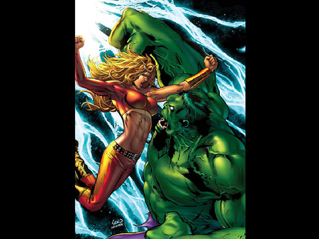 Hulk - Thunder - comic, fantasy, hulk, art, thunder