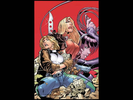 Danger Girl - comic, fantasy, art, danger girl