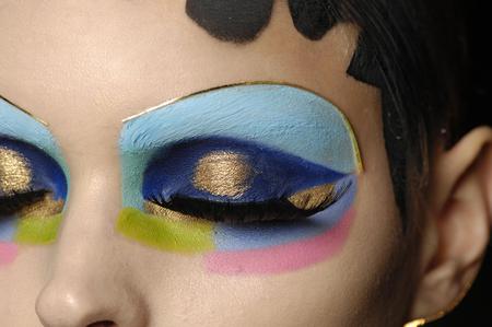 Makeup - face, makeup, lady, abstract