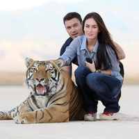 Megan Fox, Brian Austin Green ,Tiger