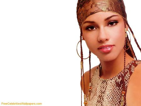 Alicia Keys - pretty, nice eyes, pop singer, female, dress, hair