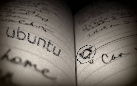 Ubuntu open book - sketch, ubuntu, book, logo