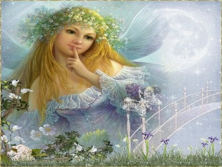 BUTTERFLY LADY - flowers, fantasy, female, butterfly, fairy