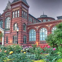 Church and garden