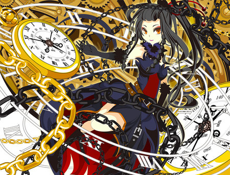 Clock Lady - Other & Anime Background Wallpapers on Desktop Nexus ...