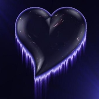 fire heart,black ,purple,love,