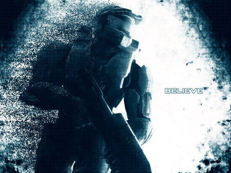 halo black dust - black, guns, halo, shoters, video games