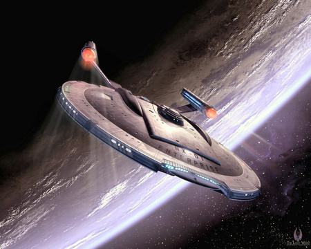 First United Space Ship Enterprise - star trek, sci-fi, ships, series, space, movies