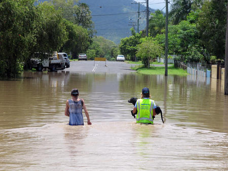 Flood in Australia - nature, water, australia, flood