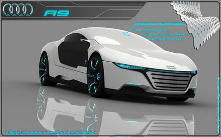 Audi A9 Hybrid Concept - a9, audi, concept, hybrid