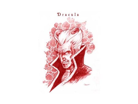 Dracula - dracula, fantasy, comic, art