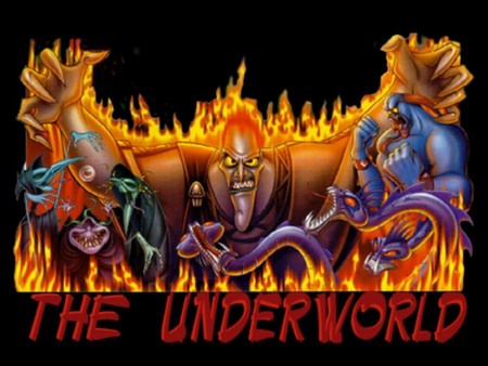 underworld - creatures, fantasy, fire, 3d