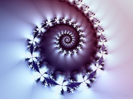 butterfly fractal - fractal, butterfly, abstract, spiral