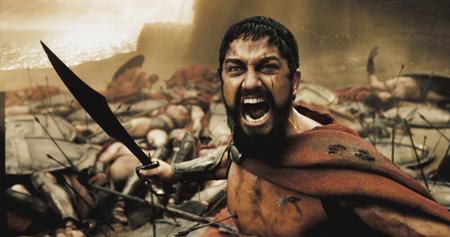 300 Wounded Leonidas (XXL) - dual monitor, 300, wounded leonidas, xxl, wounded, leonidas, dual screen