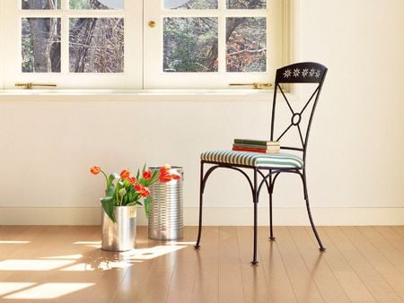 still life - tulips vase, window, beautiful, chear, books, room