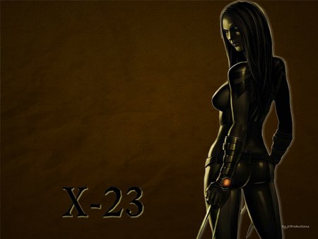 Comic ART - x-23, comic, art, female, bad ass