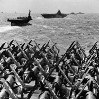 US navy carriers during WW2