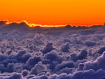 Clouds at sunset