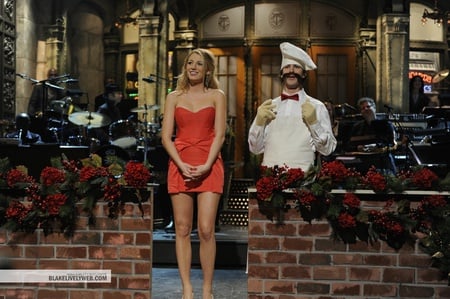 Blake Lively on SNL - sexy, actress, people, beautiful, blond, model