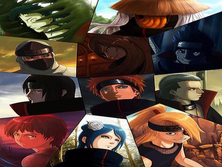 The Akatsuki - orochimaru, kisame, konan, kakuzu, sasori, naruto, deidara, pain, anime, tobi, hidan, uchiha itachi, zetsu