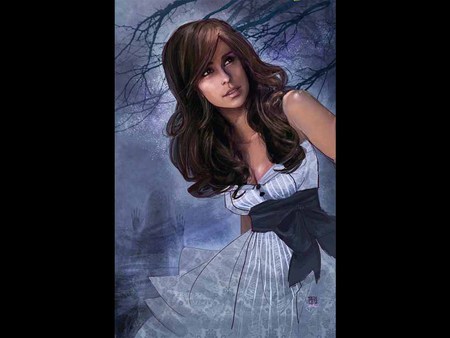 Ghost Whisperer - comic, fantasy, ghost, art