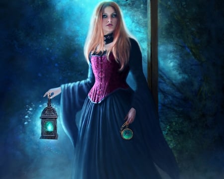 Hecate - gothic, dark, cg, light