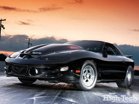 99 Pontiac Trans Am - trans, black, racer, gm