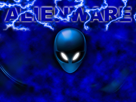 BLUE  ALIEN  WARE - ware, you, blue, alien