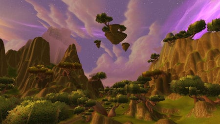 WoW Outlands Nagrand - wow, outlands, world of warcraft, nagrand