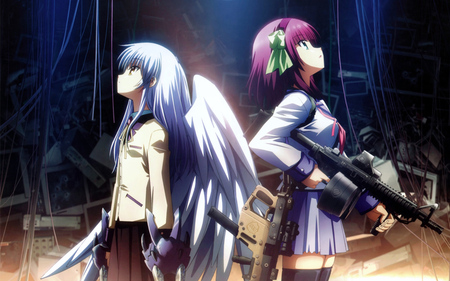 Angel Beats - art, beautiful, anime, awesome, anime girl, artistic