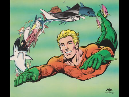 Aquaman - aquaman, comic, fantasy, art