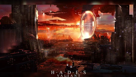 Hades - scifi, art, hades, city, fantasy